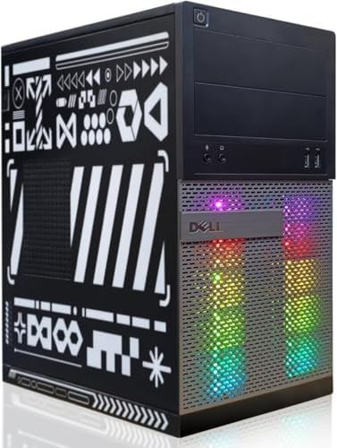 Dell Gaming OptiPlex Desktop RGB Computer PC, Intel Core i7, GeForce GTX 750 Ti 4G, 16GB RAM, 512GB SSD, WiFi, Bluetooth 5.0, Windows 11 Pro (Renewed) by Amazon+Renewed