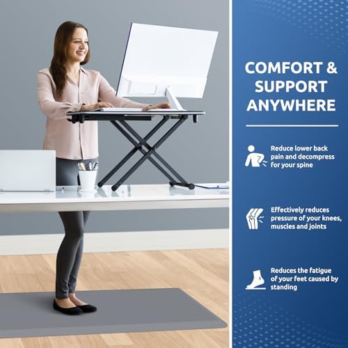 0.8" Thick Kitchen Mat Cushioned Anti Fatigue Rug Comfort Floor Mats - Image 4