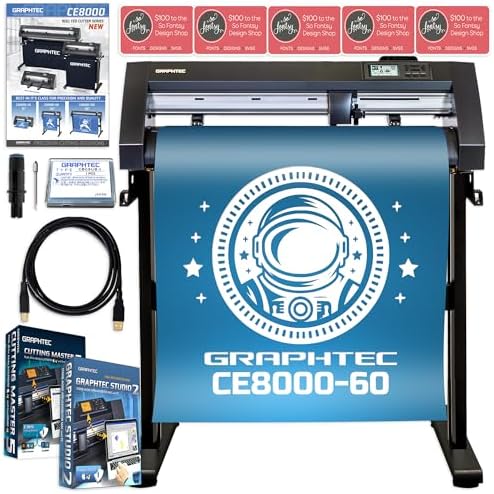 Graphtec CE8000-60 Plus - 24" Cutter Plotter with Bonus Software Package & Accessory Kit - Image 2