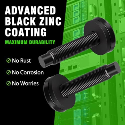 XOOL 50-Pack 10-32 Rack Screws with Washers – Durable, Rust-Resistant for Server Racks and Audio Equipment Mounts - Image 3