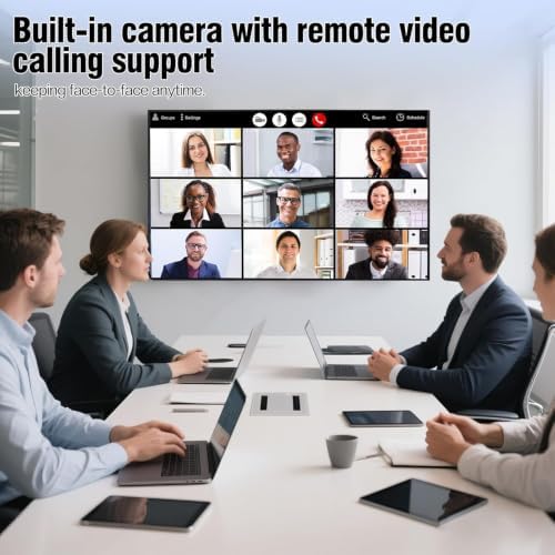 75" 4K Interactive Smart Whiteboard, Touchscreen TV, Digital Whiteboard for Office & Classroom - Android & Windows Dual System, Wireless Screen Sharing for Meetings & Teaching - Wall Bracket Included - Image 5