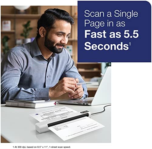 Epson DS-70 Portable Document Scanner Mobile Single-Sheet Scanner - Image 5