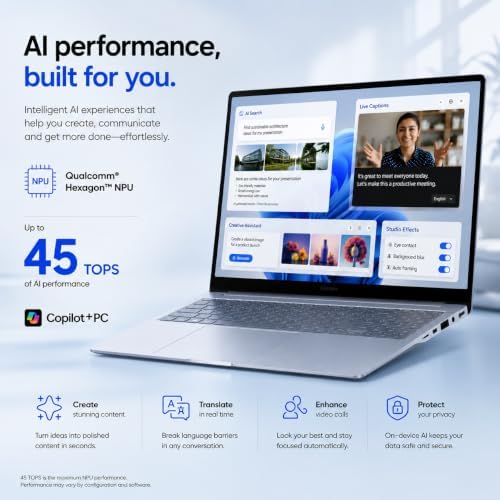 Samsung Galaxy Book4 Edge Laptop, 15.6" LED FHD, Snapdragon X, 16GB/512GB - Image 4
