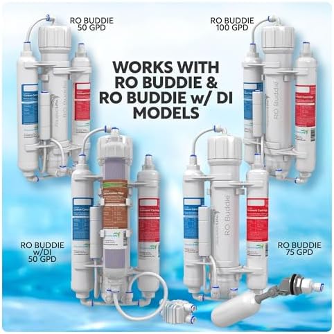 Aquatic Life RO Buddie Inline Sediment and Carbon Value Pack, 2-Piece - Image 2