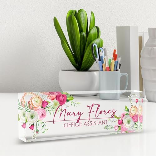 Personalized Desk Name Plate - Custom Gifts for Professionals & Employees - Image 2