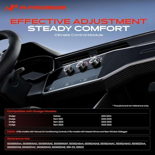 A-Premium HVAC Heater Control Panel Climate Control Module - Image 2