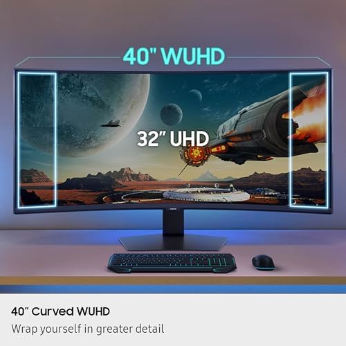 Samsung 40” Odyssey G7 (G75F) Series WUHD Curved Gaming Monitor - Image 5