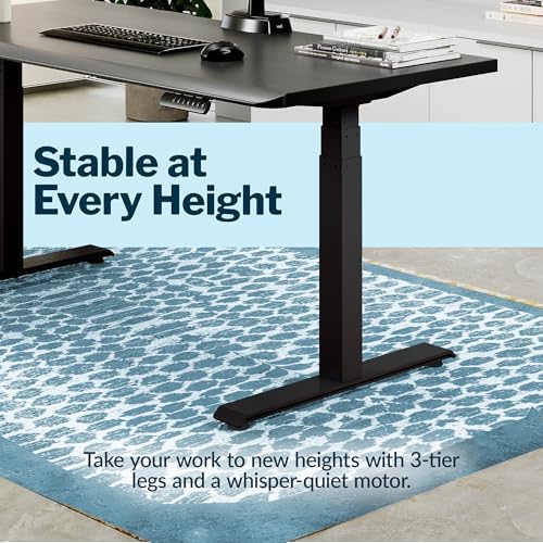 Vari ComfortEdge Electric Standing Desk – 72x30 – Black/Black - Image 7