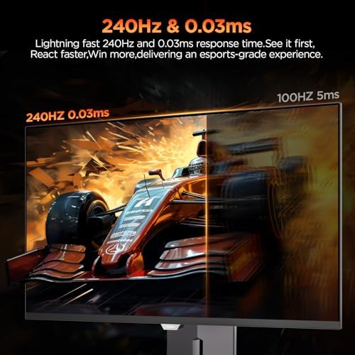 KOORUI 32 inch 4K OLED Gaming Monitor, UHD 240Hz 0.03ms, HDR True Black 400 - Image 2