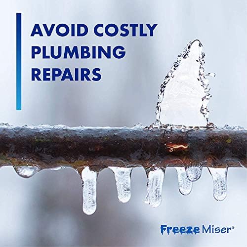 Freeze Miser Outdoor Faucet & Spigot Freeze Protection – Patented Valve Shield, Activates at Water Temperature Below 37°F/3°C – Durable Winter Cover Alternative – Quick Install, Saves Water – 2 Pack - Image 2