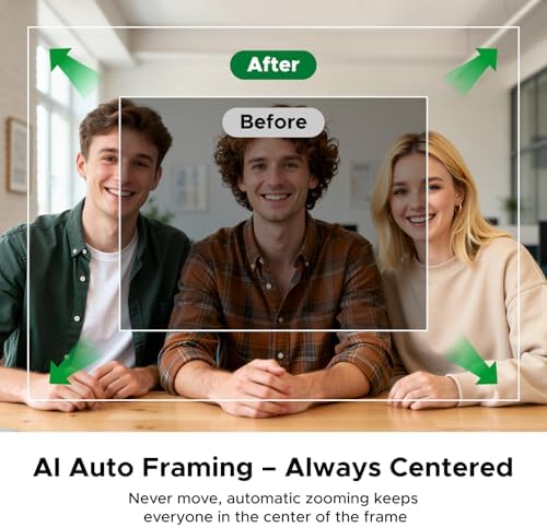 UGREEN FineCam Pro 4K Webcam with 1/2" Sensor for PC/Mac - Image 6