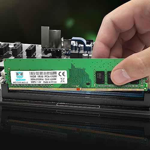 [16GB DDR4 RAM ] 16GB DDR4 2133MHz DIMM PC4-2133P PC4-17000 UDIMM Non-ECC 1Rx8 1.2V CL15 288-Pin Desktop Computer Memory - Image 3