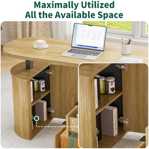 Electric L Shaped Standing Desk, Corner Sit Stand Up Desk, Executive Desk - Image 6