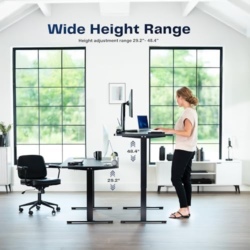 VIVO Reclaimed Wood 60 x 30 in Standing Desk, DESK-KIT-1G6P-30 - Image 7
