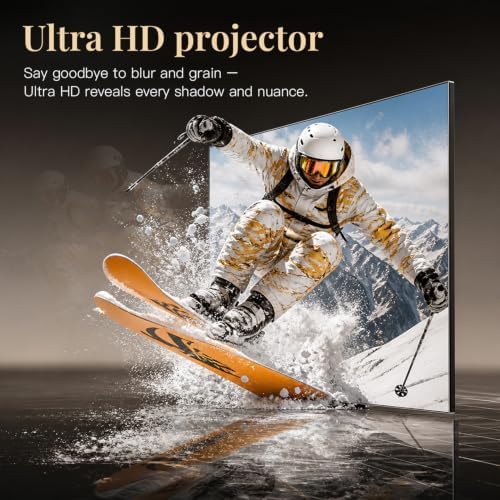 Official Google TV - XuanPad Smart Mini Projector with WiFi and Bluetooth - Image 4