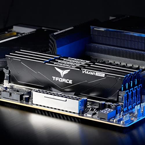 TEAMGROUP T-Force Vulcan DDR5 32GB (2x16GB) 6000MHz (PC5-48000) CL38 Desktop Memory Module Ram (Black) for Chipset 600 700 Series XMP 3.0 Ready - FLBD532G6000HC38ADC01 - Image 6