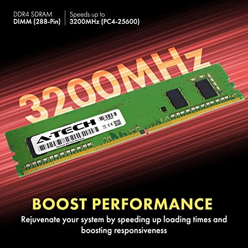 A-Tech 8GB Kit (2x4GB) RAM for Dell Inspiron 3910, 3891, 3020 Small Desktop, 3020 Tower | DDR4 3200MHz PC4-25600 DIMM 1.2V 288-Pin Non-ECC UDIMM Memory Upgrade - Image 2