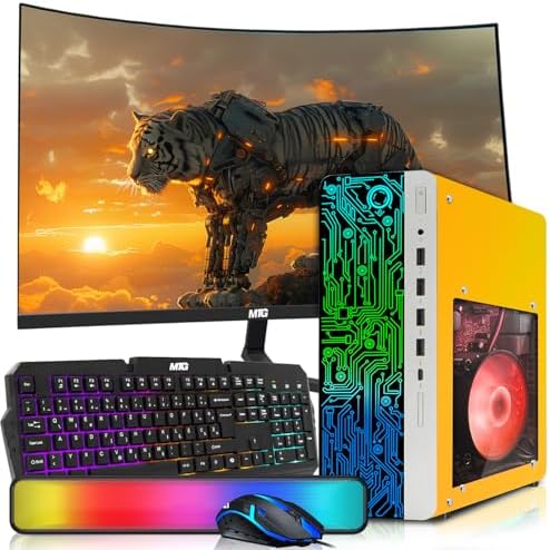 HP Desktop Computer, Lambo AMD Ryzen 3 PRO, 16GB RAM, 1TB SSD, Win 11 by Amazon+Renewed