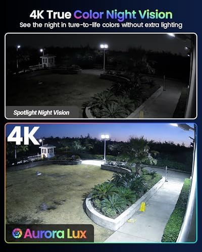 ZOSI 32CH 4K PoE Security Camera System,32 x 8MP Full Color Night Vision Outdoor PoE Cameras,Person Vehicle Detection,2 Way Audio,Spotlight Siren,32CH Surveillance NVR with 8TB HDD for 24/7 Recording - Image 2