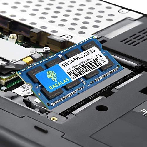 Rasalas 8GB kit (2x4GB) DDR3L 1600MHz SODIMM PC3L-12800 (PC3L-12800S) SODIMM CL11 Non-ECC Unbuffered 204 Pin Laptop, Notebook,AIO Computer RAM Memory Upgrade - Image 5