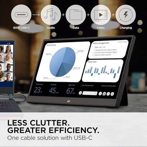 ViewSonic VA1655 16 Inch 1080p Portable Monitor, FHD IPS External Screen - Image 3