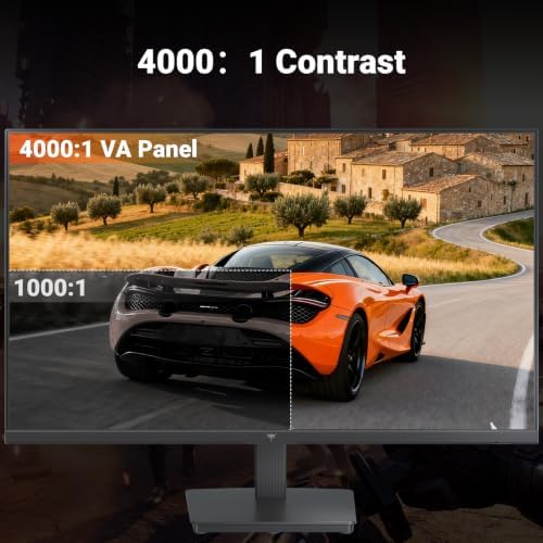 KTC 24 Inch FHD 1080P 100Hz Computer Monitor, VA FreeSync PC Gaming Monitor - Image 4