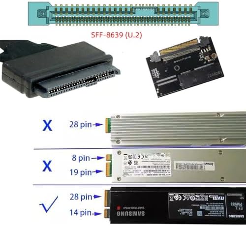 CY Adapter U.2 SFF-8639 Host Adapter to NVMe Ruler 1U GEN-Z EDSFF 2C 8X Short SSD PM983 E1.L Carrier Adapter - Image 2