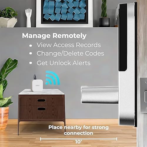 Sifely Smart Lock Wired Gateway - Remote Access Hub for Sifely Smart Door Lock, Works with App & Alexa (Model G3P, Power Over Ethernet, PoE Wired) - Image 4