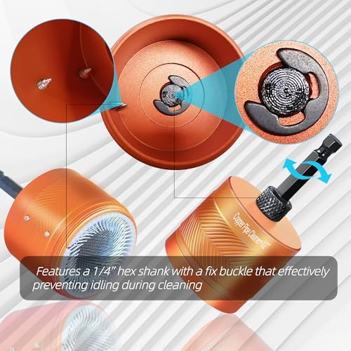 Aluminum Alloy Copper Pipe Cleaner for Drill, - Image 3