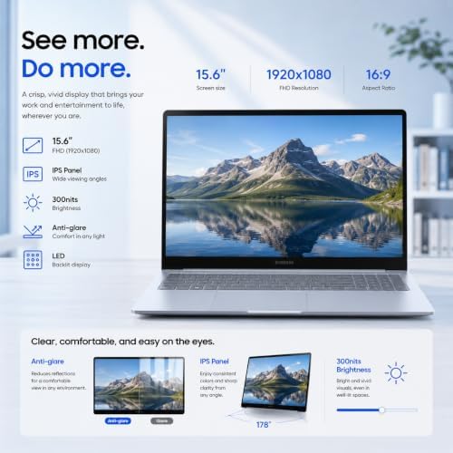 Samsung Galaxy Book4 Edge Laptop, 15.6" LED FHD, Snapdragon X, 16GB/512GB - Image 3