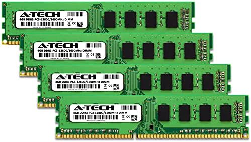 A-Tech 16GB Kit (4x4GB) RAM for Dell OptiPlex 9020, 9010, 7020, 7010, XE2 (SFF/MT/DT) | DDR3 1600 MHz DIMM PC3-12800 UDIMM Memory Upgrade - Image 2