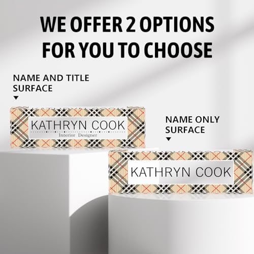 Personalized Name Plates for Office - Gifts for Teacher, Boss, Employee Appreciation - Desk Decor (chessboard2) - Image 2