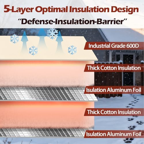 SUNICO Sprinkler Covers for Outside Valve-5°F,Winter Insulate,13x25in,Beige - Image 4