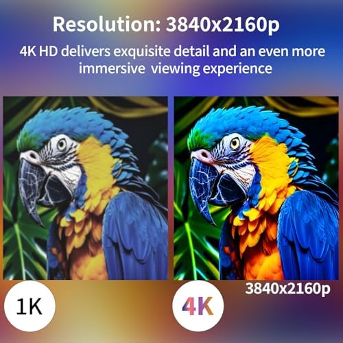 ZZA 32 Inch 4K Curved Gaming Monitor 165Hz, Built-in Speakers, 1500R Curvature, UHD 3840 × 2160p VA Panel, Supports AMD FreeSync, HDR10, HDMI and DisplayPort, 120% sRGB Color Gamut, Wall-mountable - Image 4