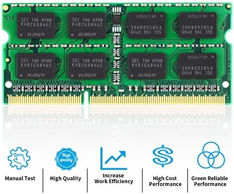 8GB Kit PC3L 12800S 1600 Sodimm RAM, Royemai 2x4GB DDR3L 1600MHz PC3 1.35V CL11 2RX8 Non-ECC Unbuffered Memory Module for Laptop Notebook Computer - Image 2