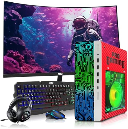 HP G4 Gaming PC, AMD Ryzen 3 Pro, 16GB RAM, 256GB SSD + 2x500GB HDD Win 11 by Amazon+Renewed