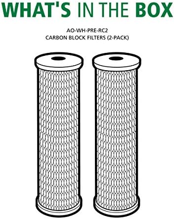 A. O. Smith 2.5"x10" 5-Micron Carbon Block Sediment Filter | AO-WH-PRE-RC2 - Image 4