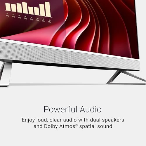 Dell 23.8" All-in-One Desktop, FHD, Intel Core 5 120U, Windows 11 Home - Image 6