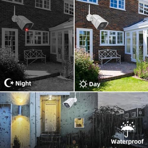 (2026 New) Firstrend WiFi Wireless Security Camera System 24/7 Recording - Image 3