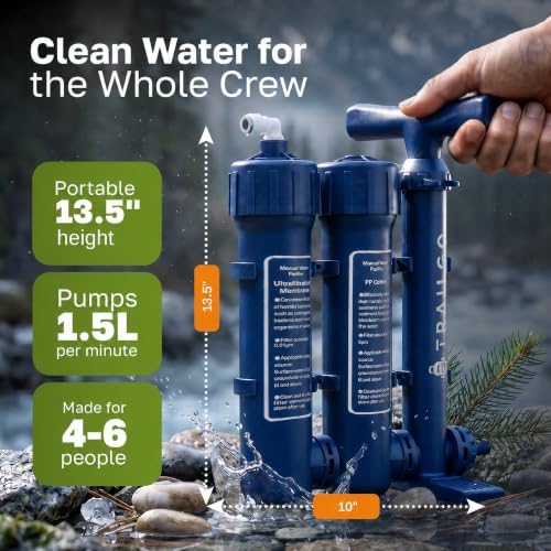 Pro Portable Water Filter for Camping - Water Purifier Survival - Image 4