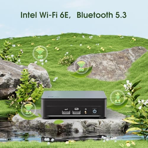 Intel NUC 13 Pro, NUC13ANKI7 NUC Intel Core i7-1360P (12C/16T, Up to 5.0GHz) Mini PC, 32GB 3200Mhz DDR4 RAM & 1TB PCIe 4.0 NVMe SSD, Support 8K/HDR/WiFi6E/BT5.3/Windows 11 Pro - Image 4