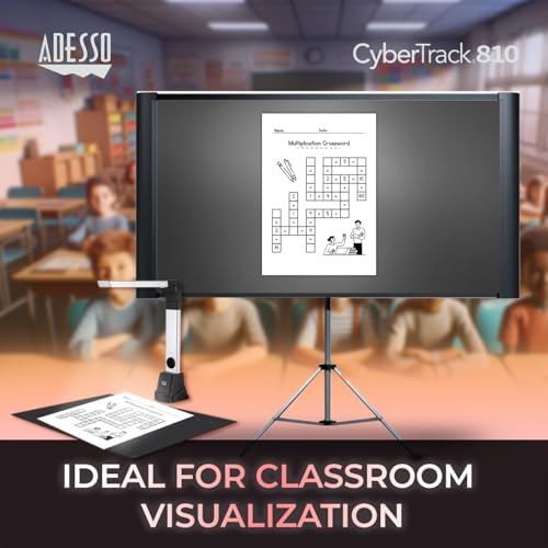 Adesso Cybertrack 810 8.0-MP Fixed-Focus Document Camera for Windows - Image 3