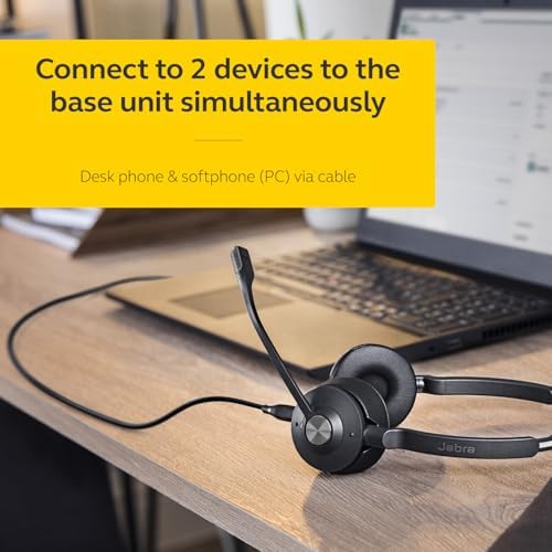 Jabra Engage 65 SE (Second Edition) Wireless Dual-Ear Headset, Black - Image 6