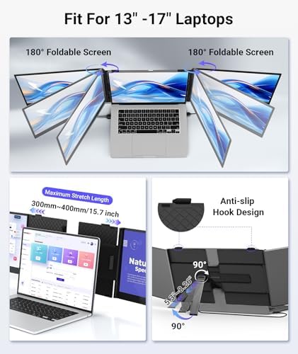 14" Laptop Screen Extender, Ultra-Thin FHD 1080P Portable Monitor - Image 7