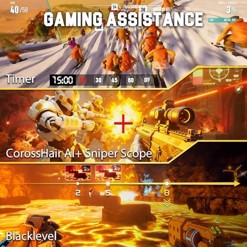 SANSUI Gaming Monitor 27 inch 1440p 200Hz 180Hz Computer Monitor - Image 5