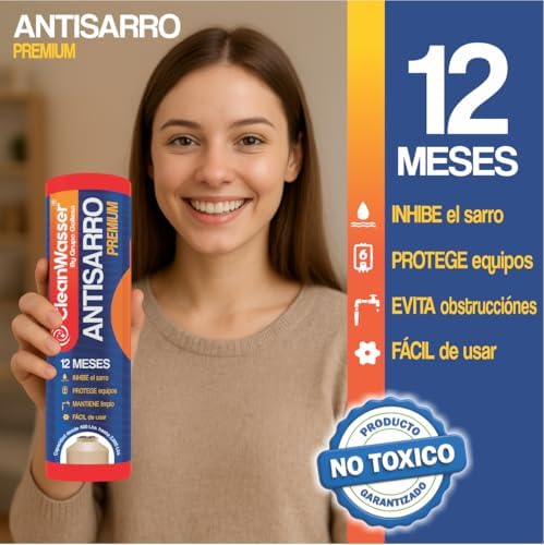 Premium Antitartar, Tartar Inhibitor Cartridge for Tinacos and Cisterns, Non-Toxic, 12 Months Duration, Compatible with 2000L to 4500L Tanks, High Efficiency Formula - Image 2