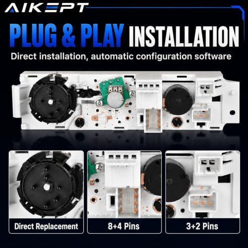599-294 HVAC Climate Control Module With 3 Switch Buttons - Image 5