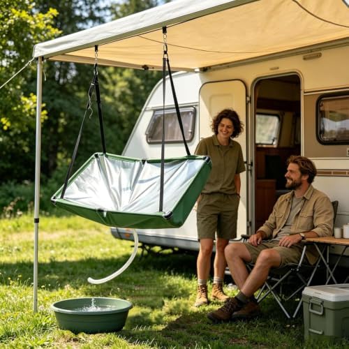 Rain Water Collector Portable and Easy to Store Rain Catcher for Garden for Lawn Backyard Garden Balcony Camp,3pc - Image 3