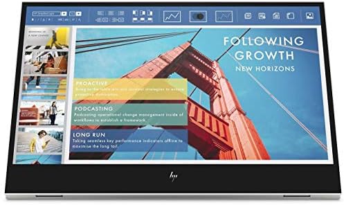 HP E14 G4 14" Class Full HD LCD Portable Monitor - 16:9 - Silver - 14" Viewable - in-Plane Switching (IPS) Technology - 1920 x 1080-400 Nit - 5 msGTG (OD) - 60 Hz Refresh Rate - USB Hub - Image 5