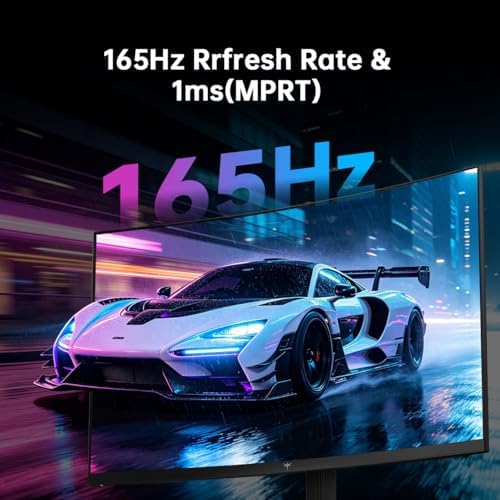 KTC 32 Inch Curved Gaming Monitor, FHD 1080P 165Hz 1500R Monitor, H32S17C - Image 2